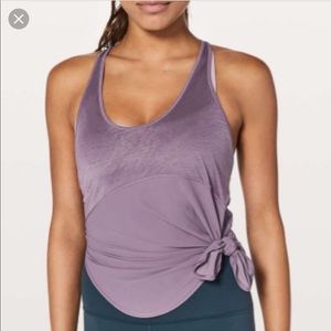 Lulu lemon side tie tank
